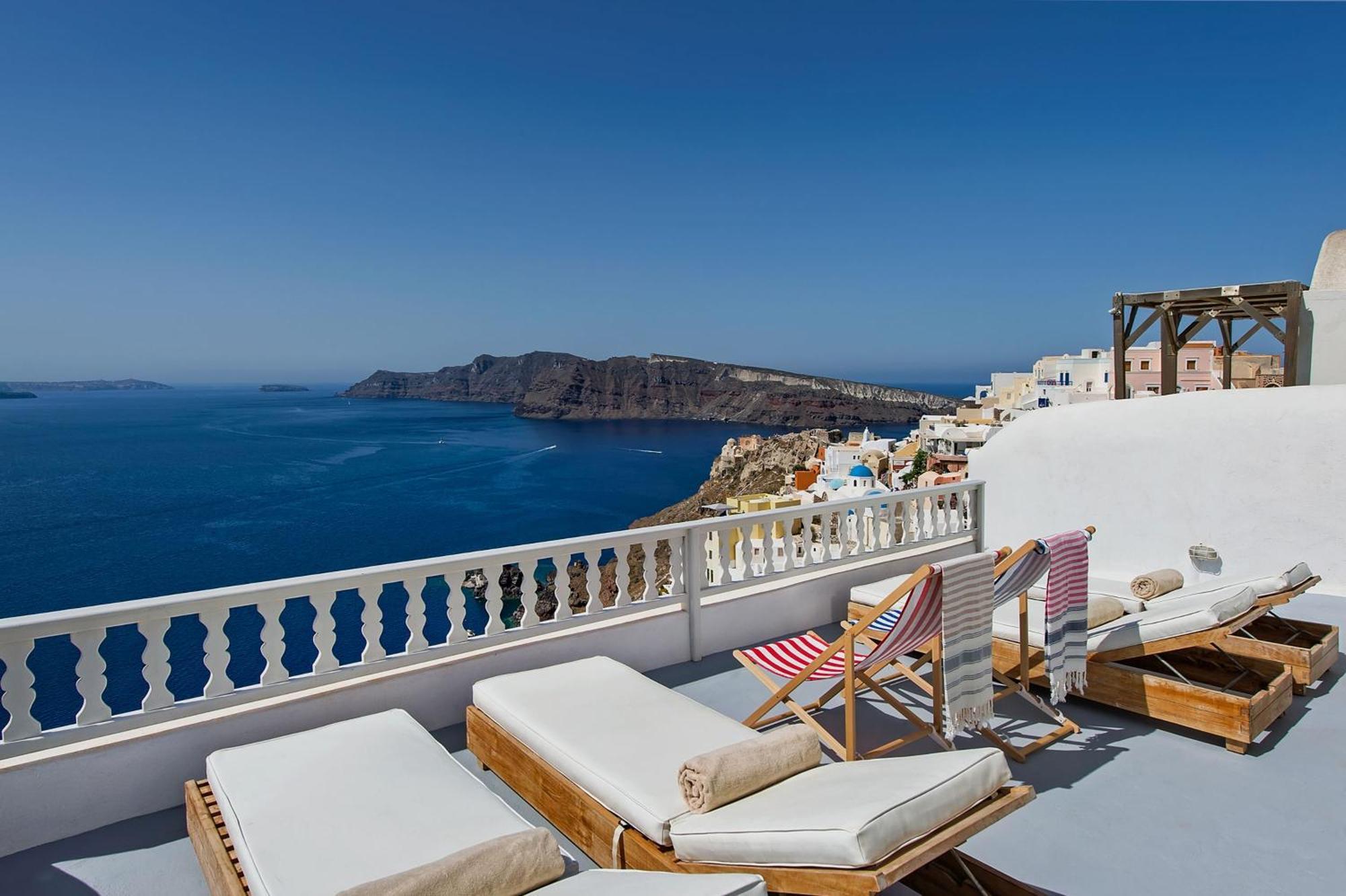 Villa Calliope Aegean Views Ía Eksteriør bilde