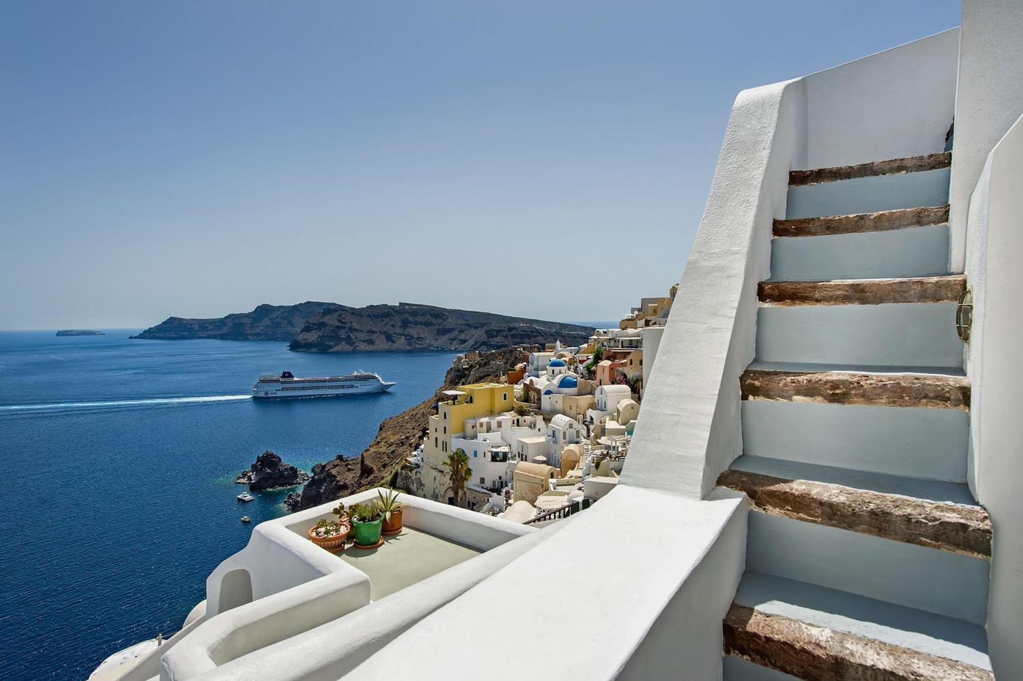 Villa Calliope Aegean Views Ía Eksteriør bilde