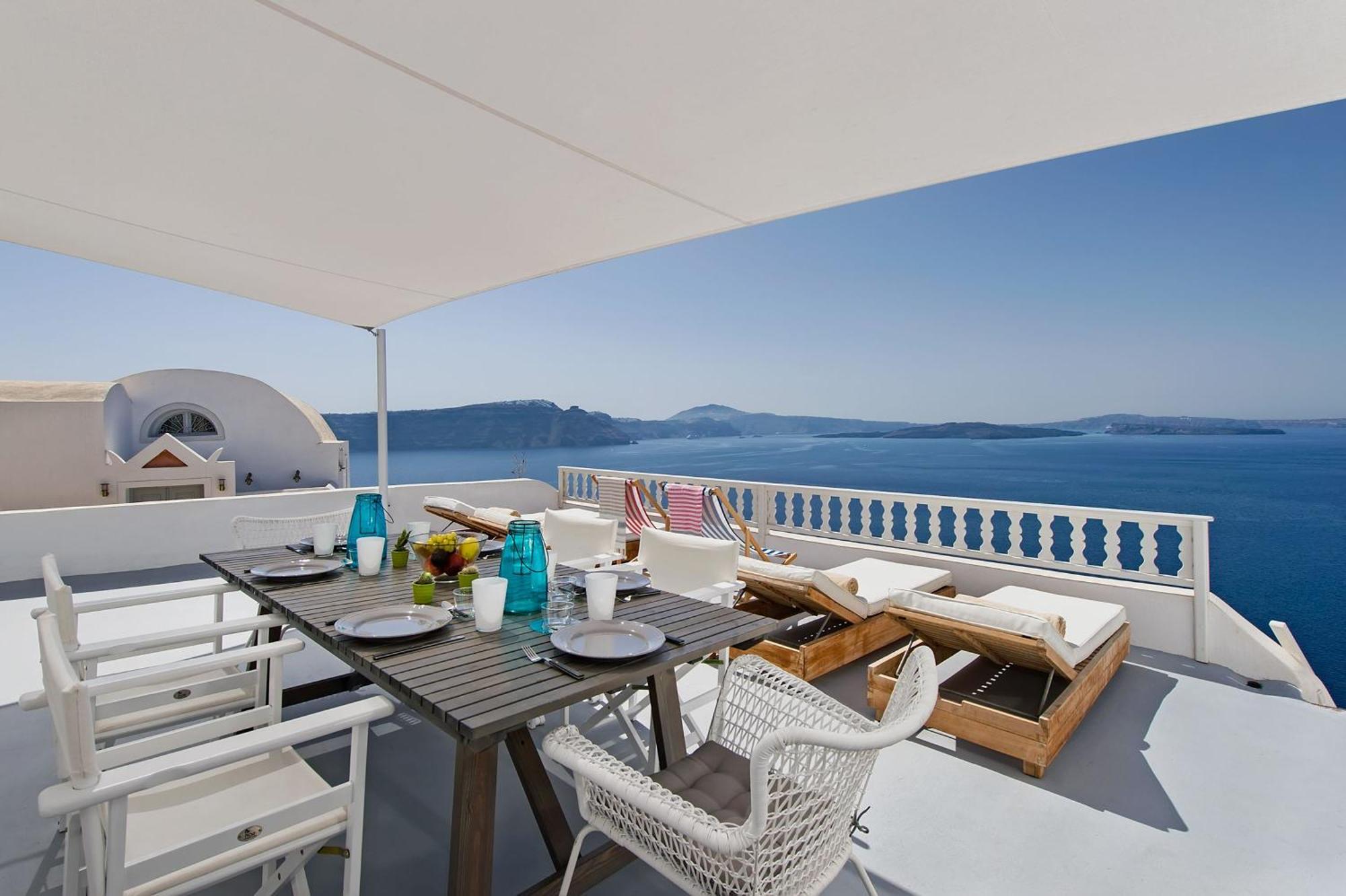 Villa Calliope Aegean Views Ía Eksteriør bilde